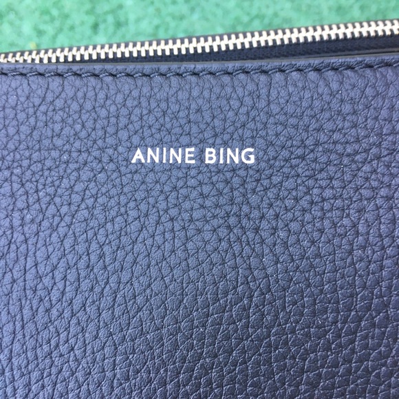 NWT Anine Bing Madison Handbag Leather Black - Picture 10 of 16